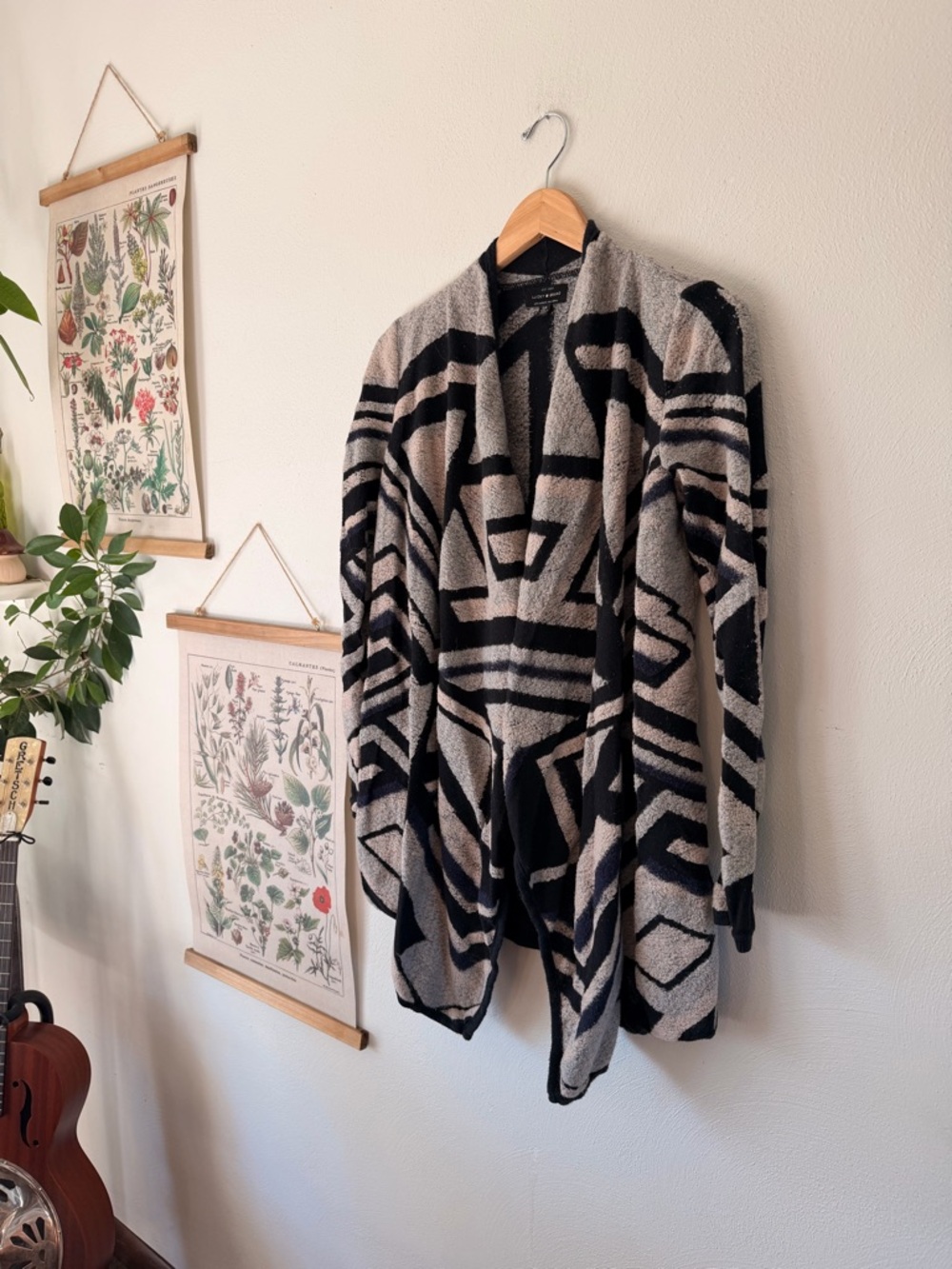 Lucky Brand - Small - Geometric Cardigan